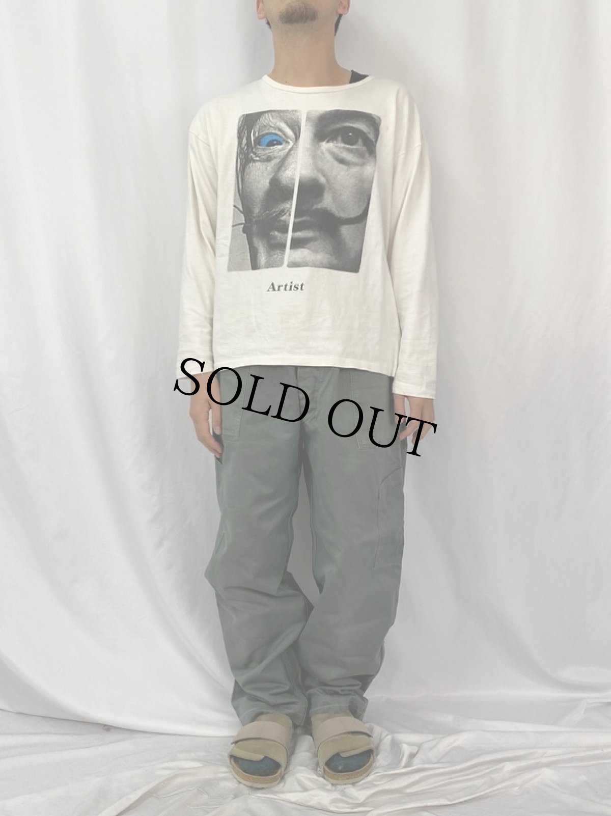 画像2: 50's USAF UTILITY COTTON TROUSERS SAGE GREEN 32L (2)