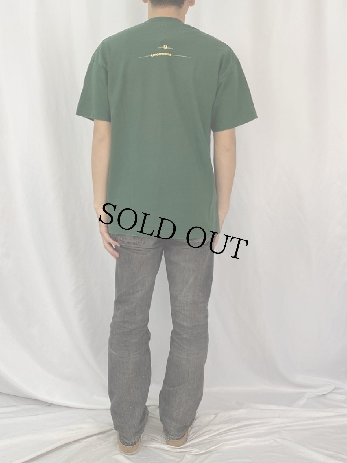 画像4: 90's Underworld USA製 "Born Slippy" エレクトニック・ミュージックTシャツ L (4)