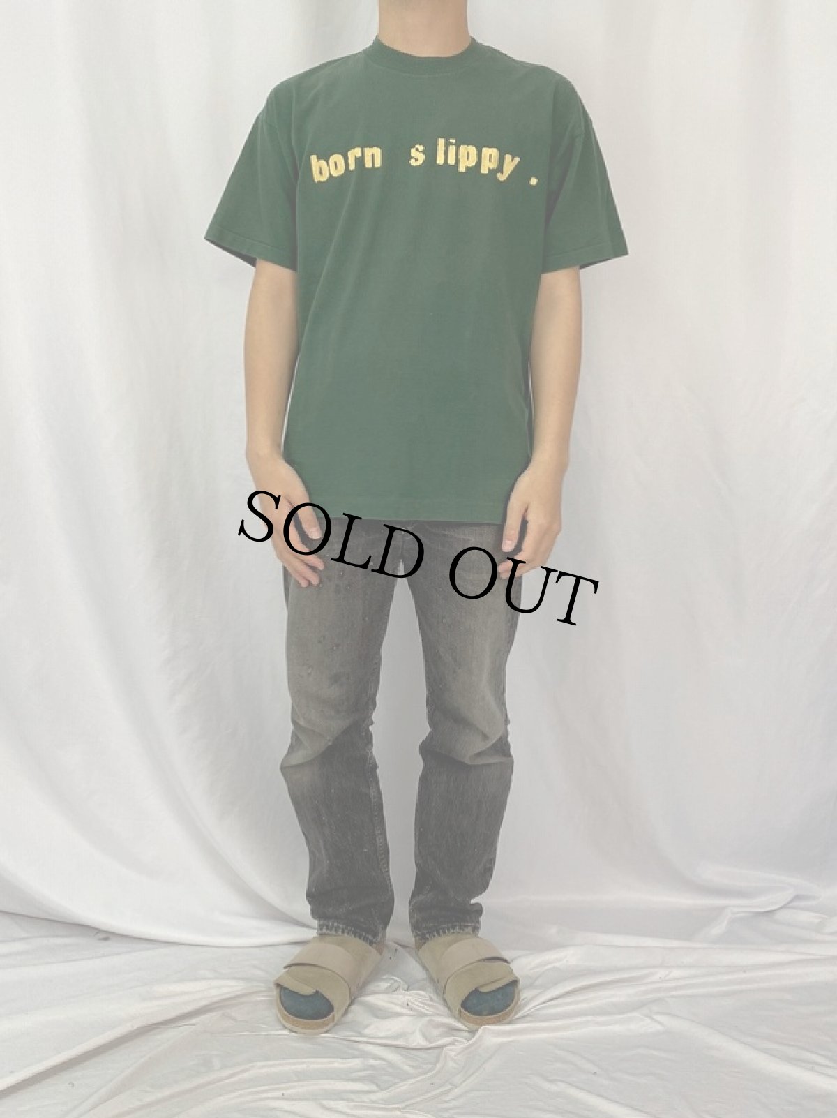 画像2: 90's Underworld USA製 "Born Slippy" エレクトニック・ミュージックTシャツ L (2)