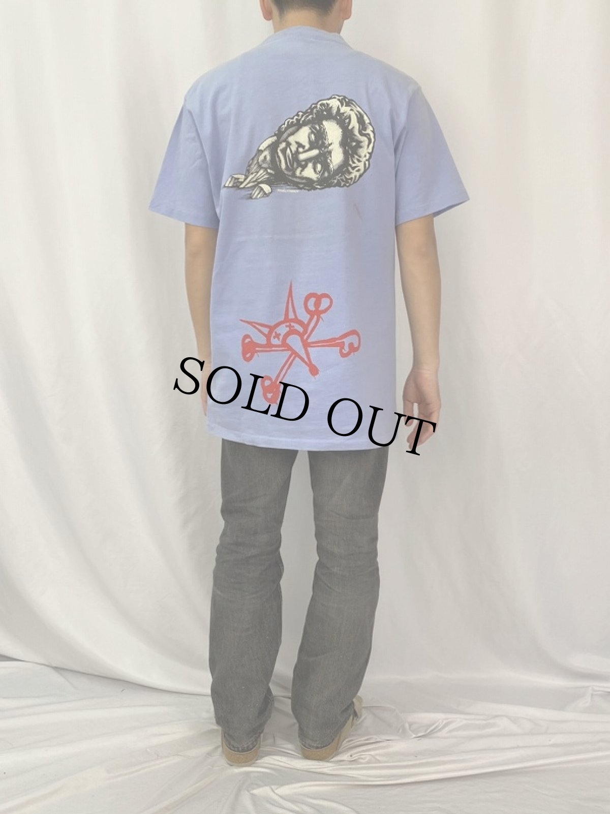 画像4: 90's POWELL PERALTA USA製 プリントTシャツ XL (4)