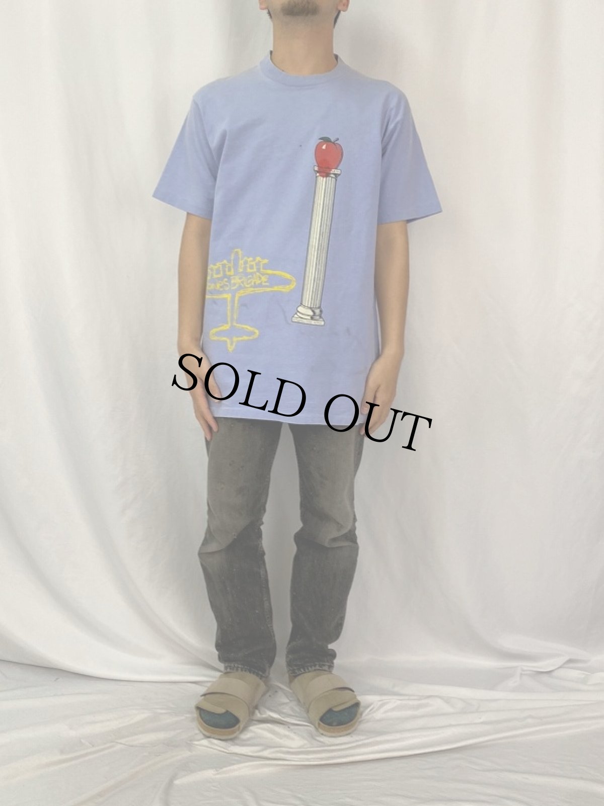 画像2: 90's POWELL PERALTA USA製 プリントTシャツ XL (2)