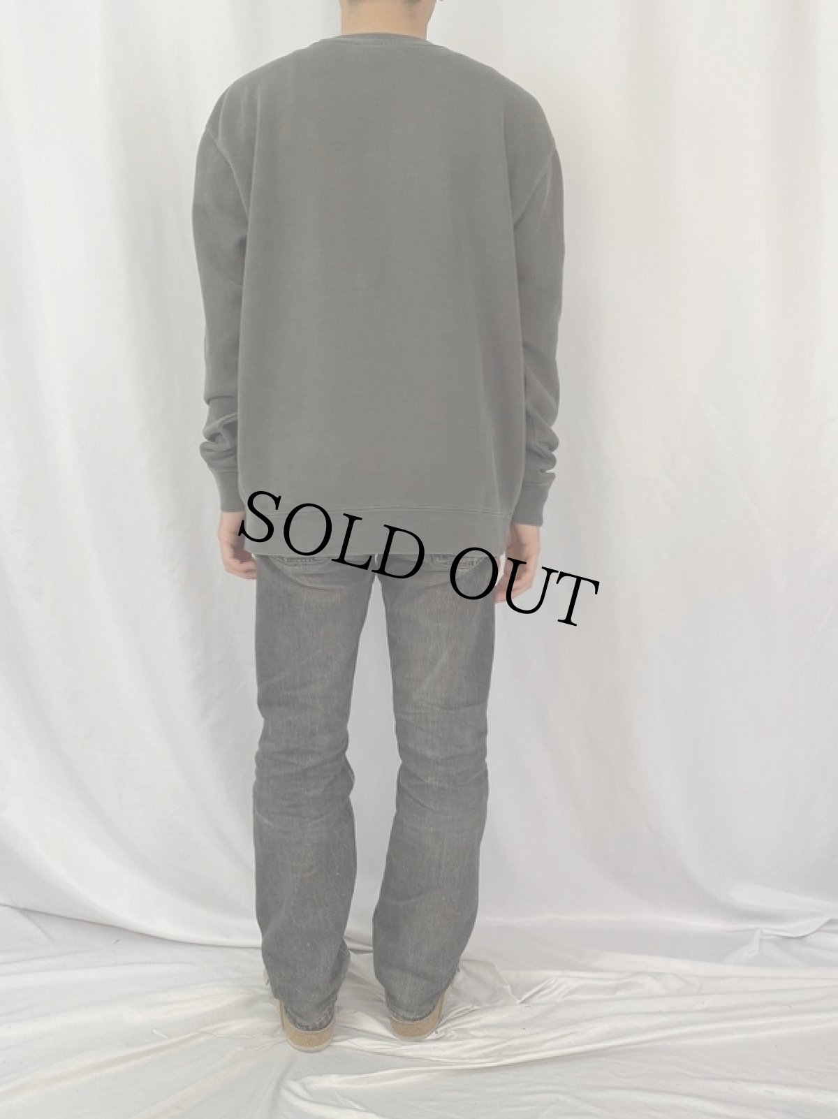 画像4: FUCT USA製 "BRAINWASHED" プリントスウェット L (4)