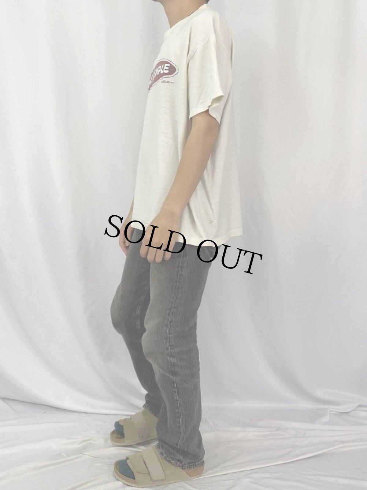 画像3: 90's STONE TEMPLE PILOTS USA製 ロックバンドTシャツ XL (3)