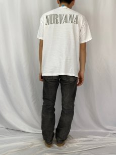 画像4: 90's NIRVANA ロックバンドTシャツ L (4)