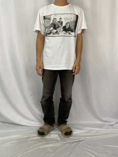 画像2: 90's NIRVANA ロックバンドTシャツ L (2)