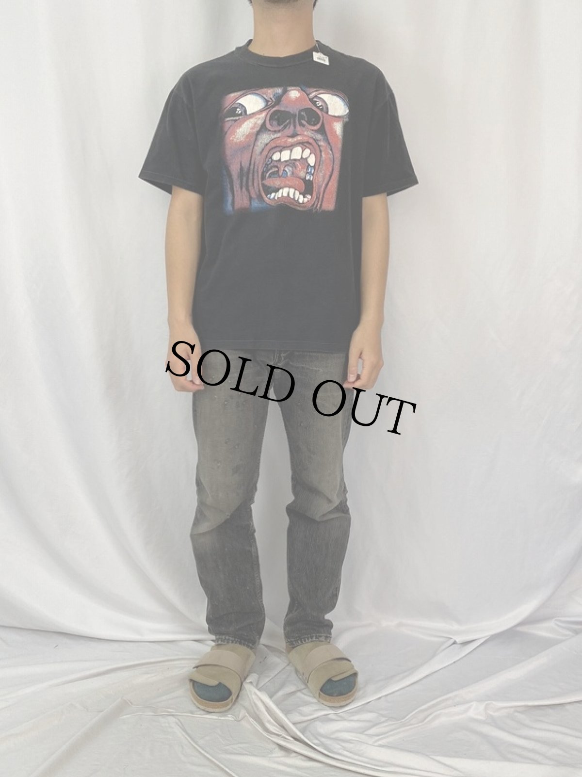 画像3: 90's King Crimson USA製 プログレッシヴ・ロック・バンドTシャツ L (3)