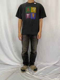 画像2: 90〜2000's BEASTIE BOYS "MICS OF FURY" 空手プリント ヒップホップTシャツ L (2)