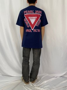 画像5: 90's PEARL JAM オルタナティヴロックバンドツアーTシャツ L (5)