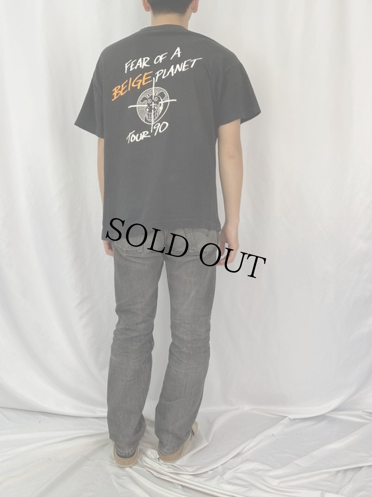 画像4: 90's THE DEAD MILKMEN USA製 パンクロックバンドTシャツ L (4)