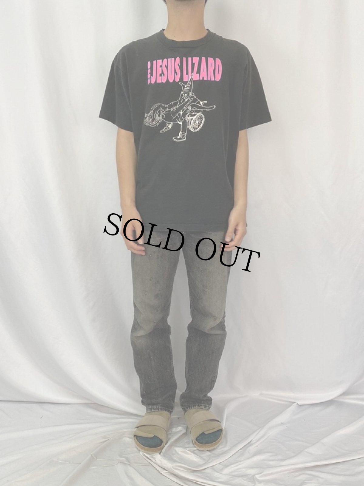 画像3: 90's THE JESUS LIZARD USA製 ロックバンドTシャツ XL カセットテープSET (3)