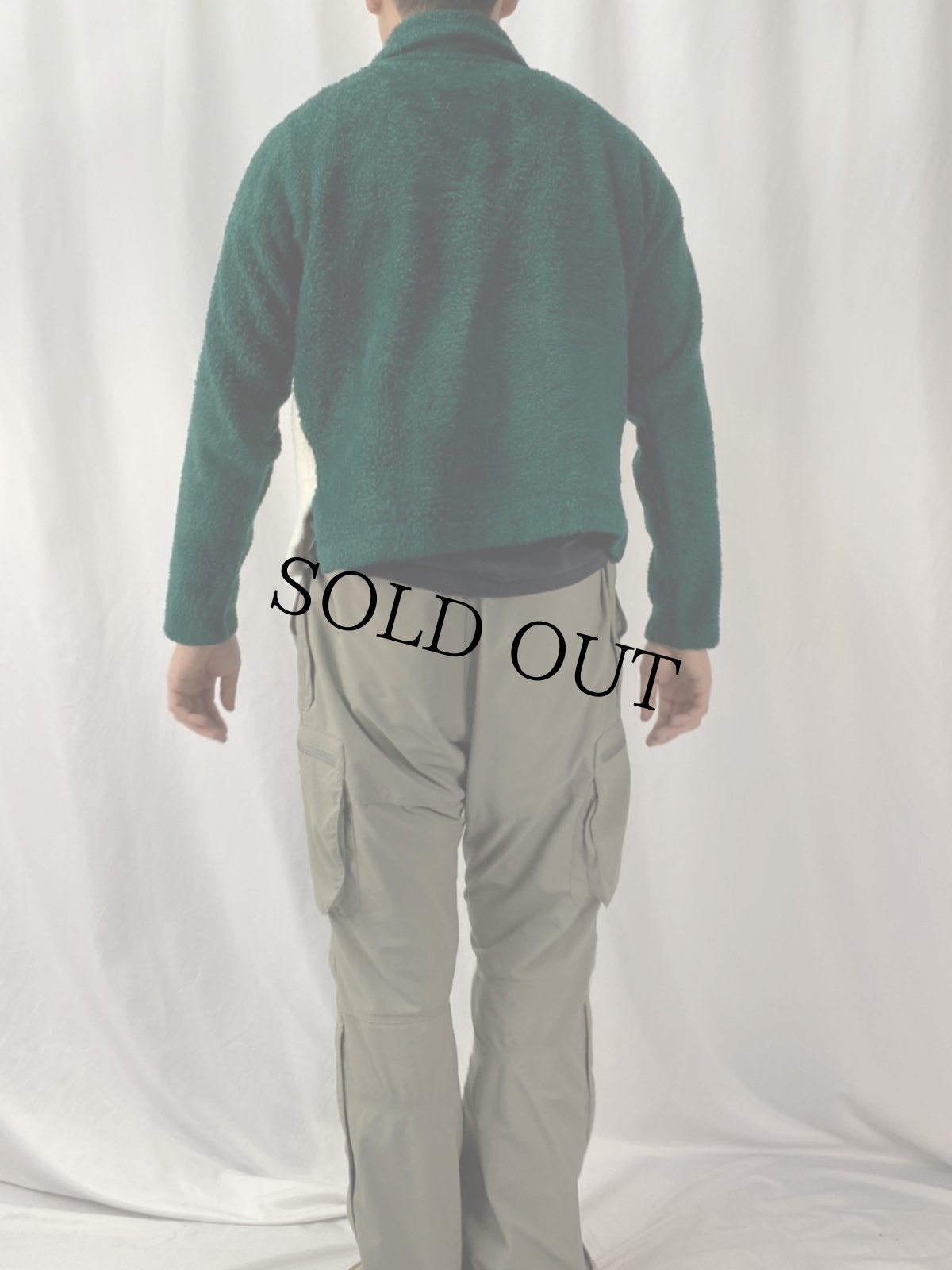 画像4: 50's KODIAK by CAMPUS フェイクファー プルオーバージャケット M (4)