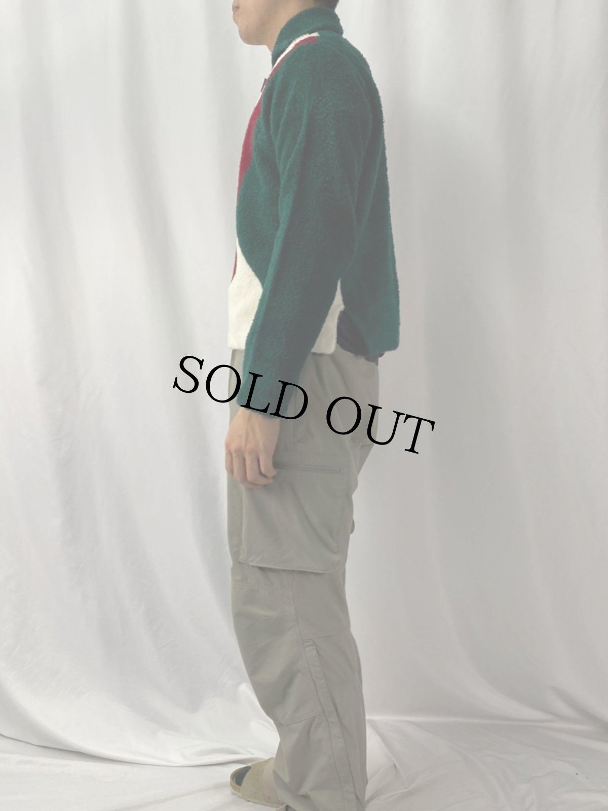 画像3: 50's KODIAK by CAMPUS フェイクファー プルオーバージャケット M (3)