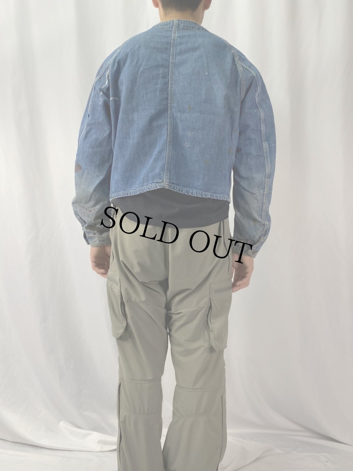 画像4: 〜60's BIG MAC デニムエンジニアジャケット (4)