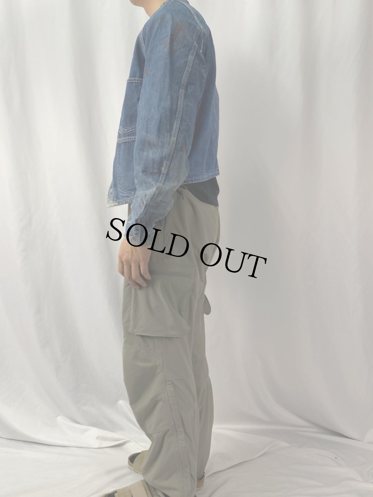 画像3: 〜60's BIG MAC デニムエンジニアジャケット (3)