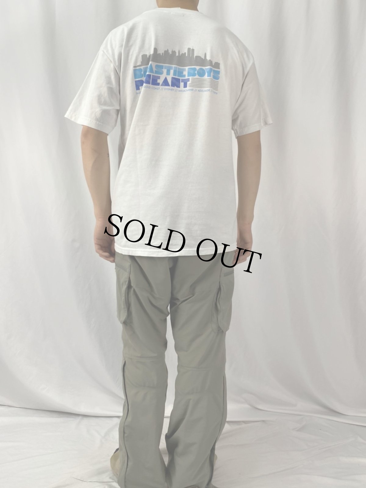 画像4: 【お客様お支払処理中】BEASTIE BOYS "PACEANT" ヒップホップグループ ツアーTシャツ L (4)