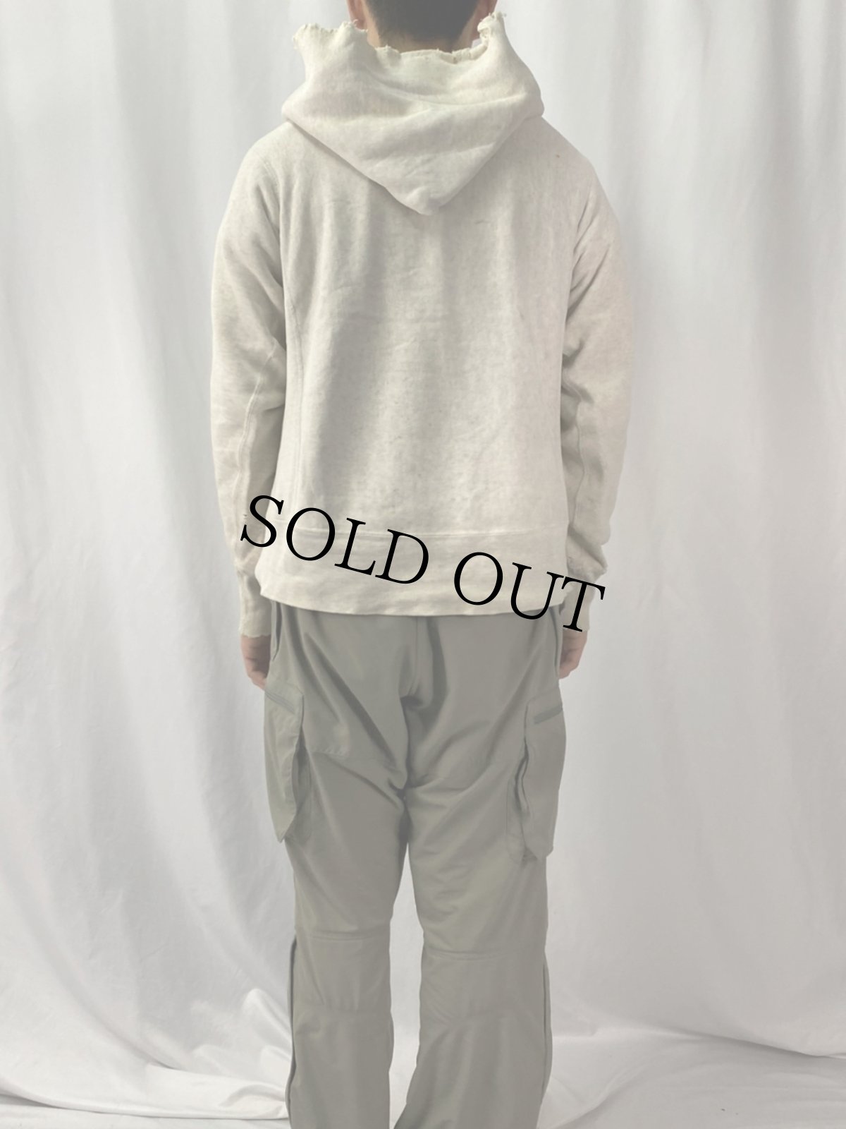 画像4: 60’s Champion REVERSE WEAVE タタキタグ "ウイングフット" フーディー M (4)