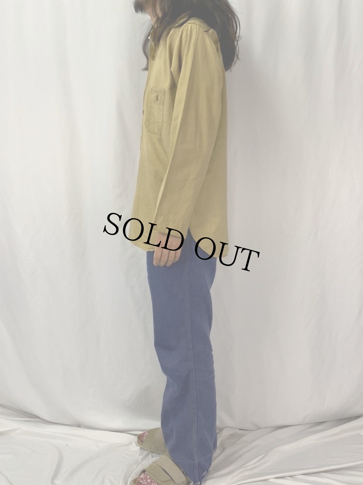 画像3: 40's WWII Canadian Army コットンプルオーバーシャツ (3)