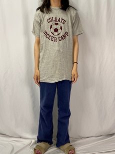 画像2: 70's Champion バータグ USA製 "COLGATE SOCCER CAMP" プリントTシャツ DEADSTOCK XL (2)