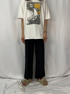 画像2: 40’s AU MOLINEL ブラックリネン マキニョンパンツ DEADSTOCK W30 (2)