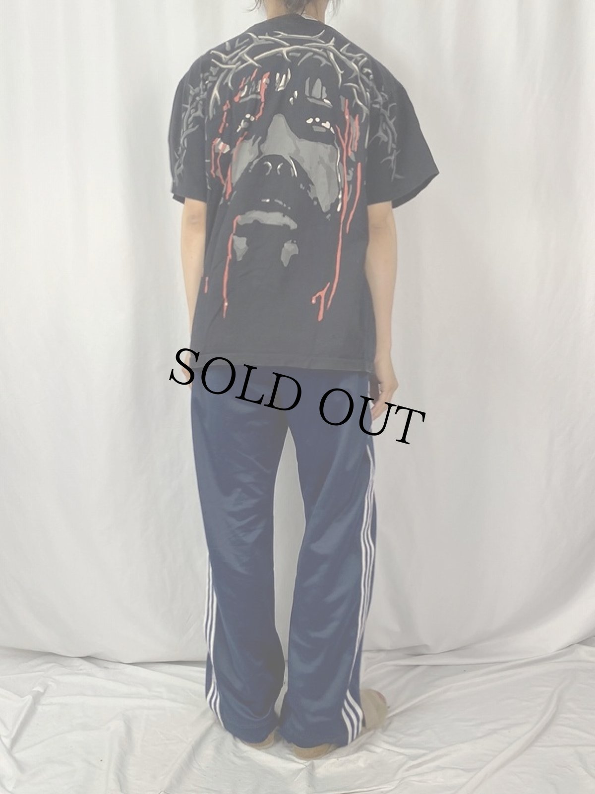 画像4: イエス・キリスト 大判プリントTシャツ (4)