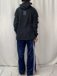 画像4: 【SALE】 ARCHAIC SMILE USA製 "ROUT 666" プリントTパーカー (4)