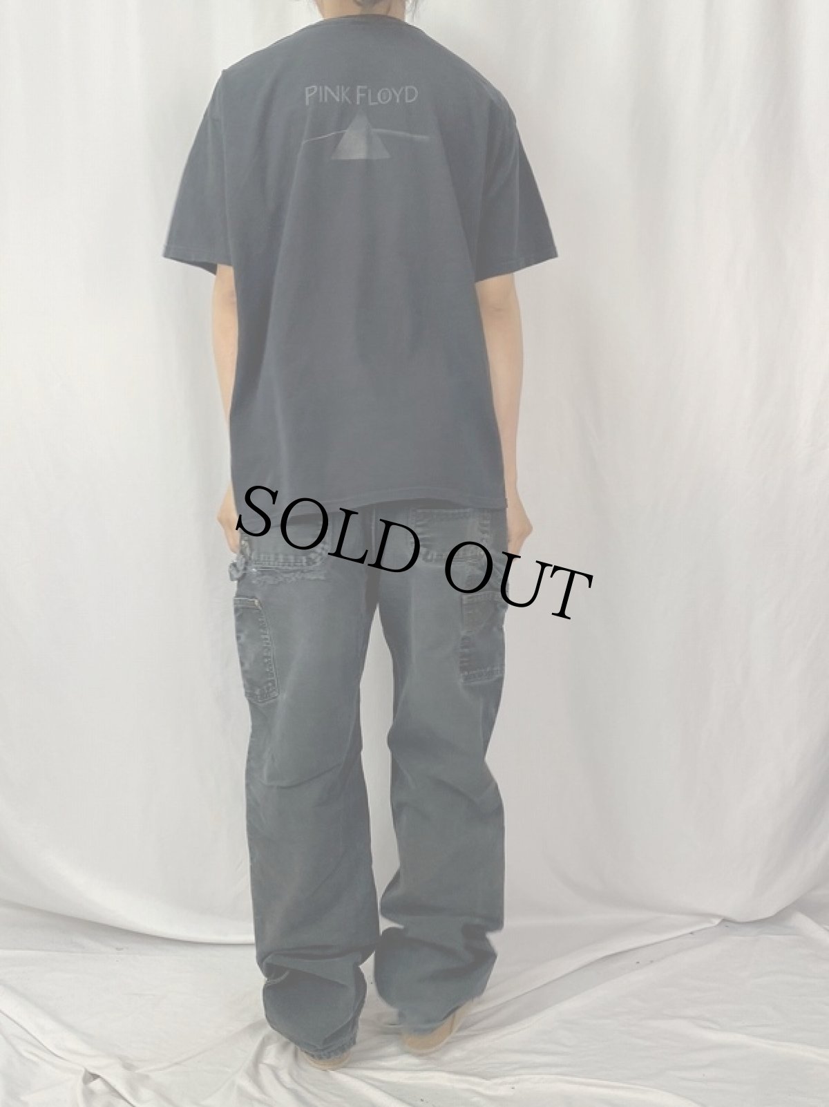 画像4: PINK FLOYD ロゴ刺繍 ロックバンドTシャツ (4)