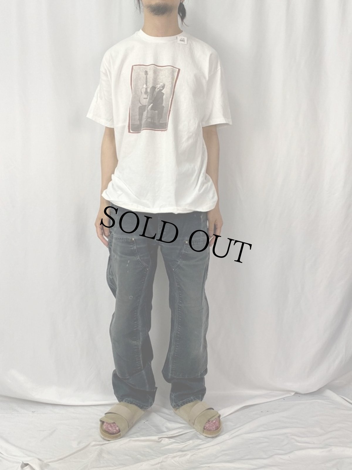 画像2: 90's JAMES TAYLOR ミュージシャンプリントTシャツ (2)