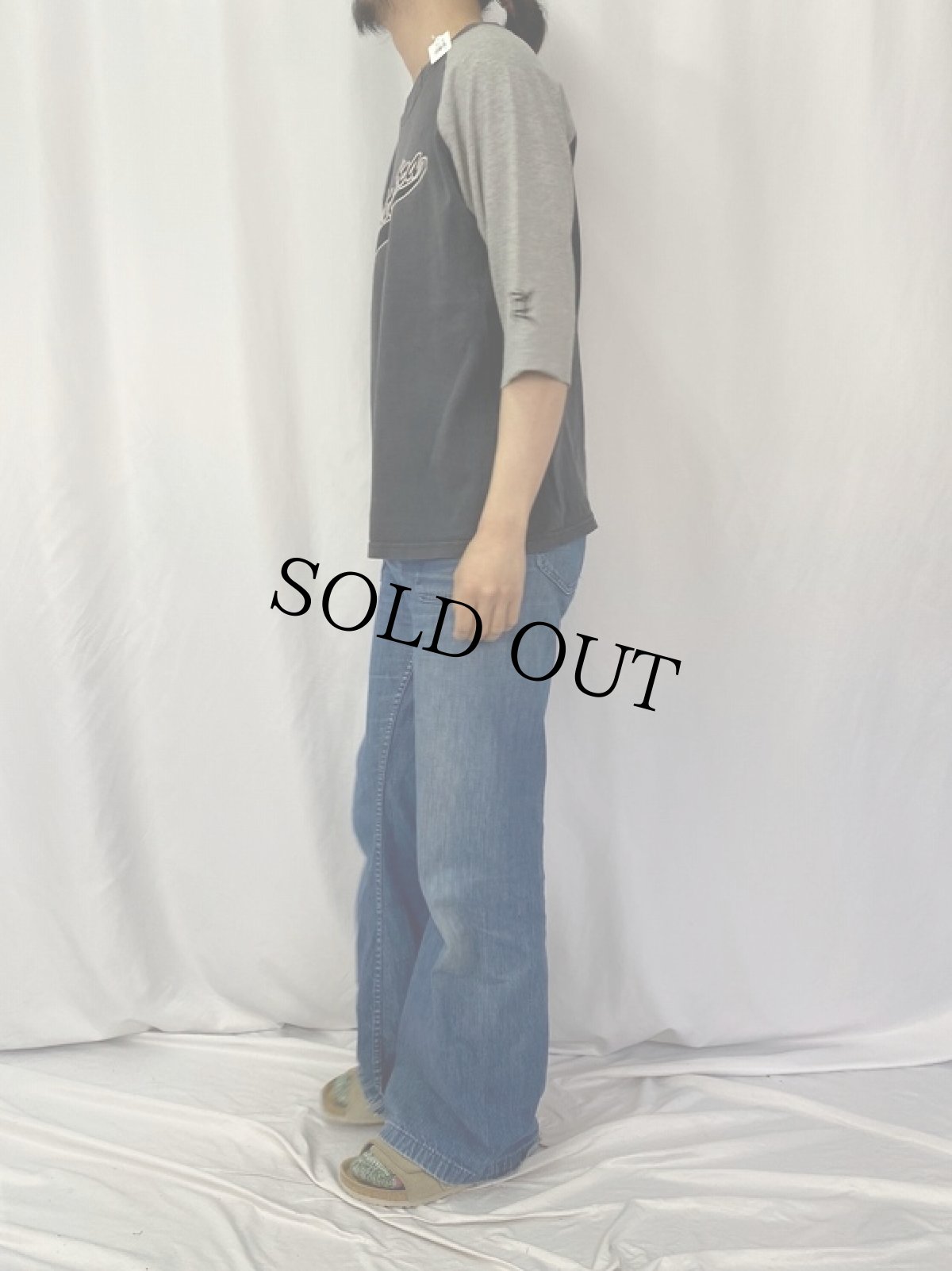 画像3: METALLICA ロックバンド ラグランTシャツ (3)