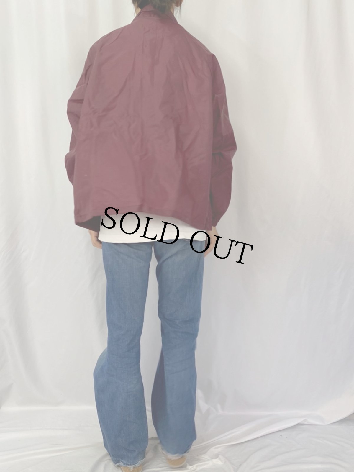 画像4: IBM USA製 IT企業 ロゴプリント ナイロンコーチジャケット XL (4)