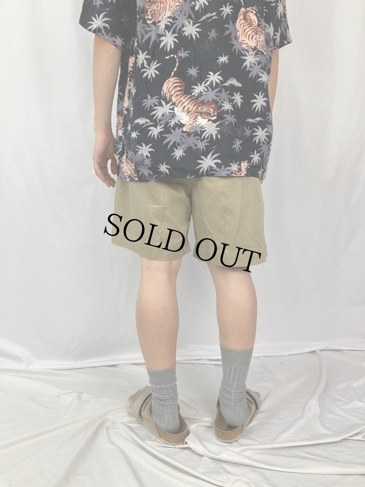 画像4: FRENCH ARMY M-52 ツータック チノショーツ (4)