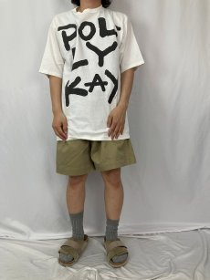 画像2: 90's GRAVITY GRAPHICS USA製 "POL-LYKAY" プリントTシャツ XL (2)