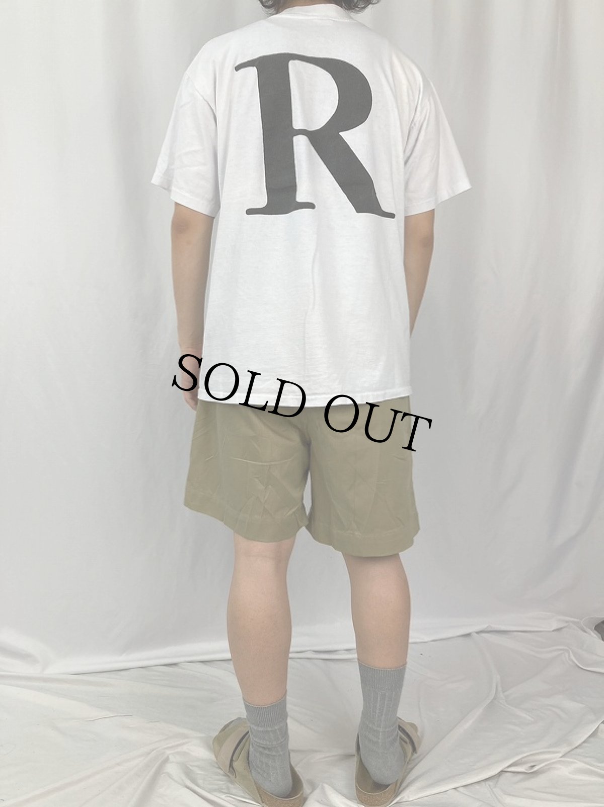 画像4: 90's GRAVITY GRAPHICS USA製 "RESPECT" プリントTシャツ L (4)