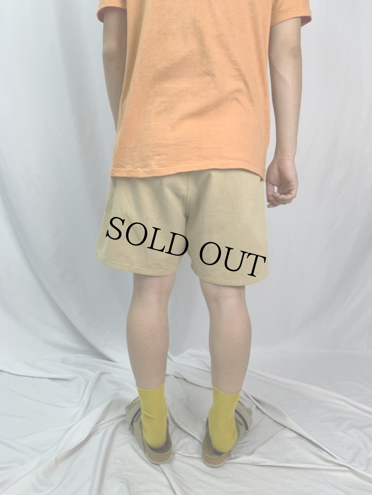 画像4: 30〜40's チノショーツ W34 (4)