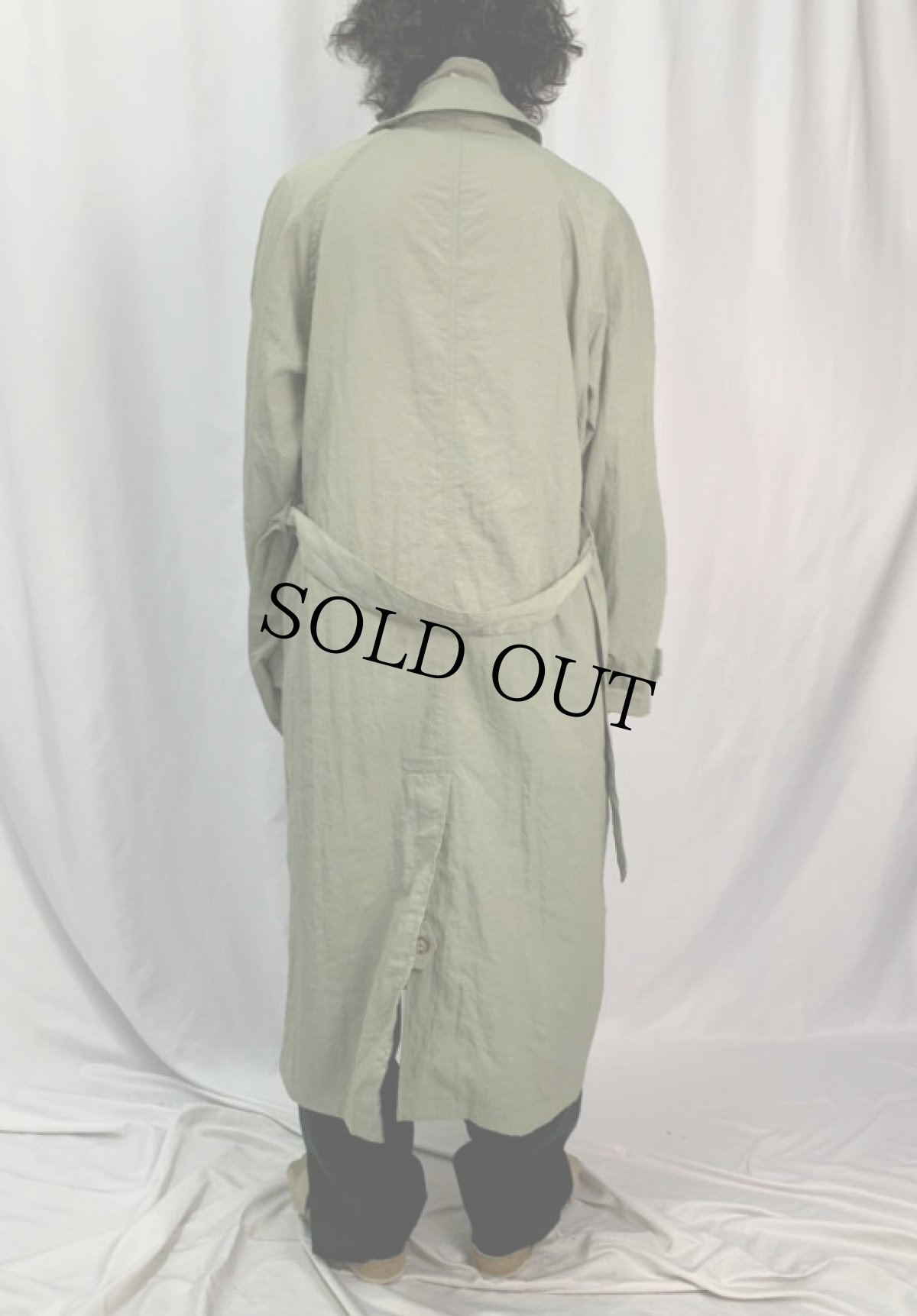 画像4: 80's BANANA REPUBLIC "TRAVEL" ナイロンステンカラーコート XS (4)