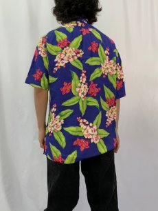 画像4: 【SALE】 POLO Ralph Lauren "CALDWELL" オールオーバーパターン レーヨンアロハシャツ S (4)