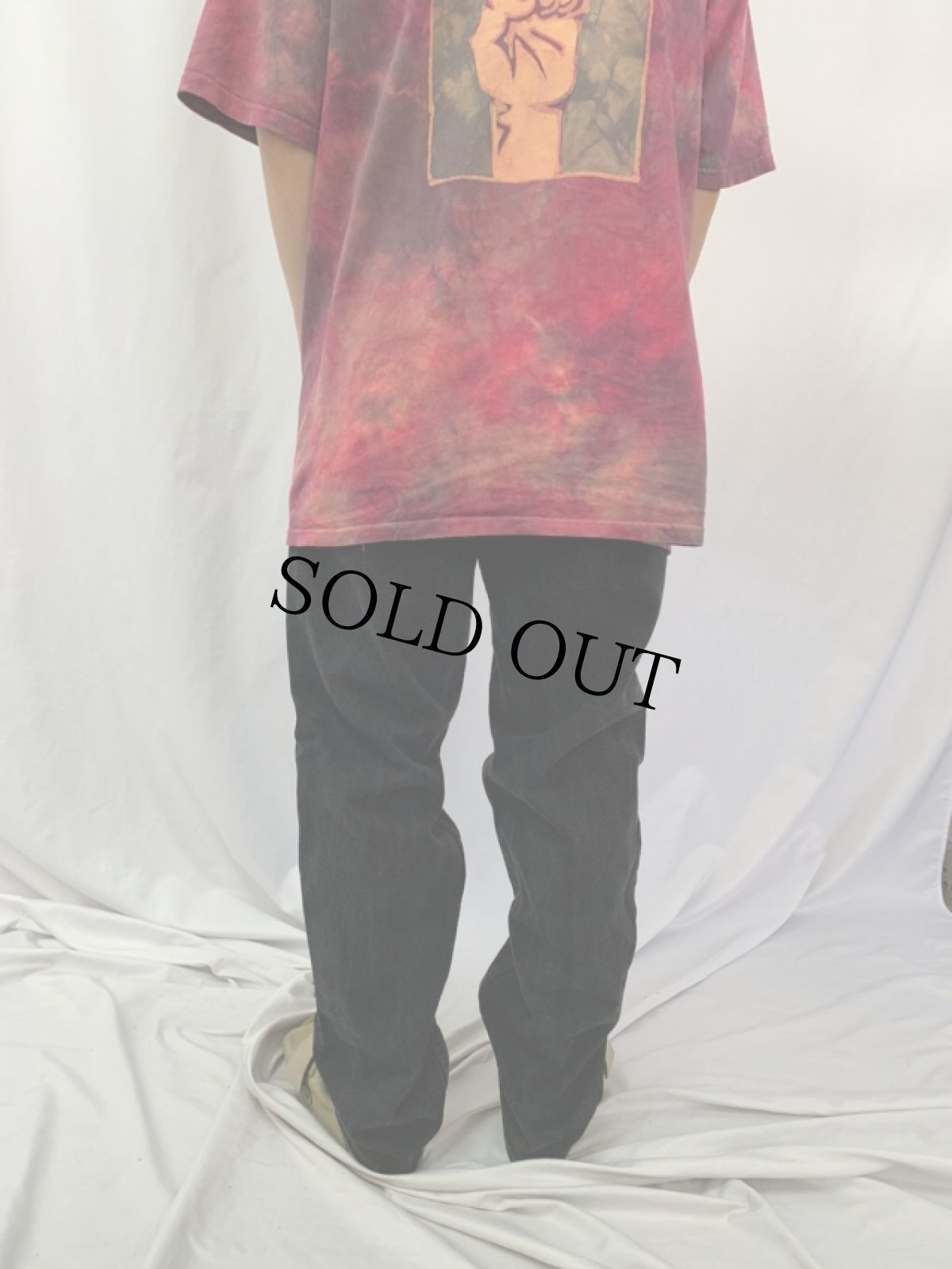 画像4: 90's Levi's 550 USA製 ブラックデニムパンツ W33 (4)