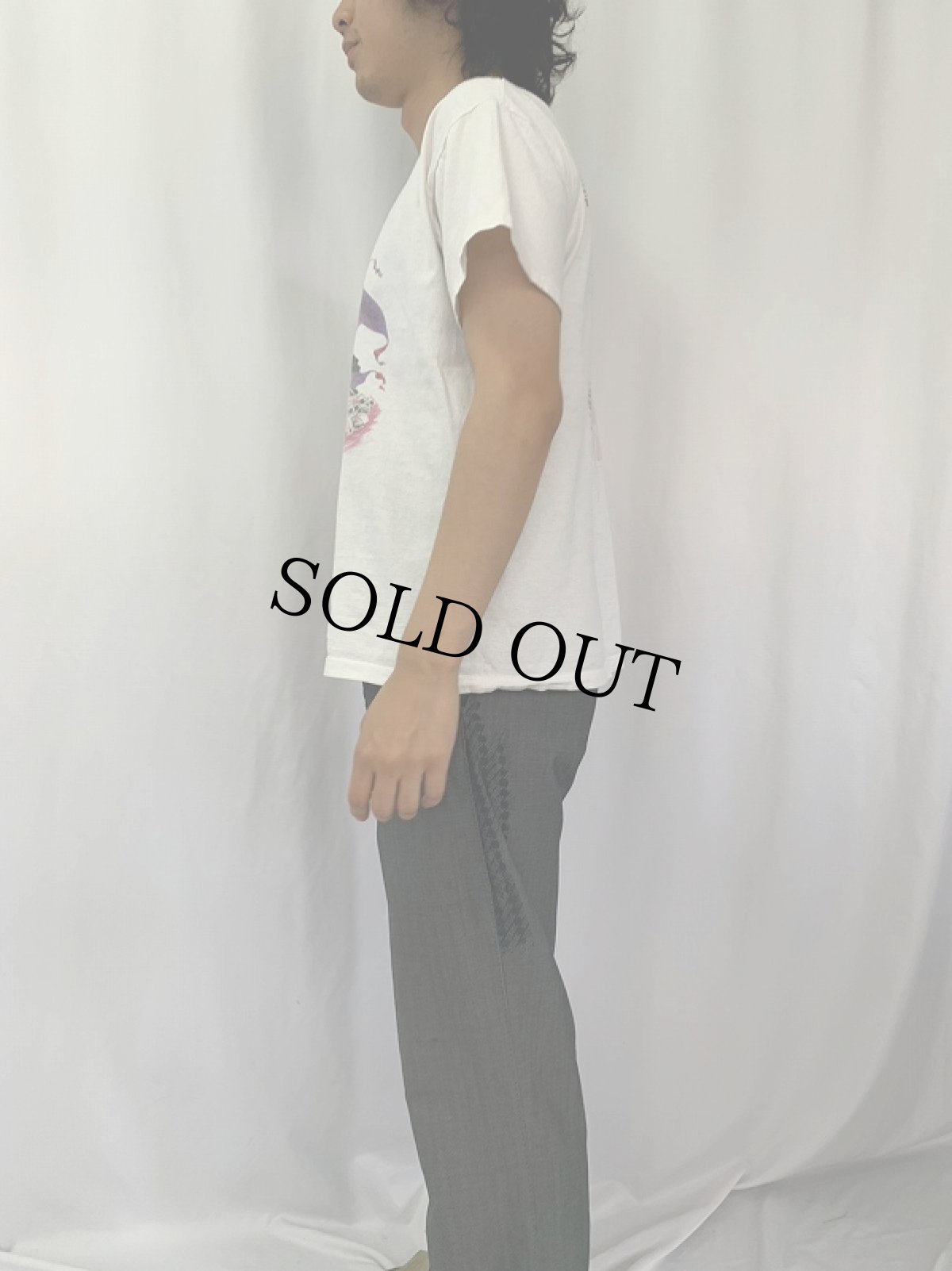 画像3: 90's TIM VIGIL USA製 "FAUST TOUR" ホラーコミックアーティスト ツアープリントTシャツ L (3)