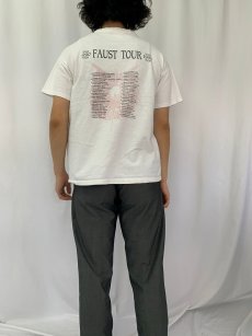 画像4: 90's TIM VIGIL USA製 "FAUST TOUR" ホラーコミックアーティスト ツアープリントTシャツ L (4)