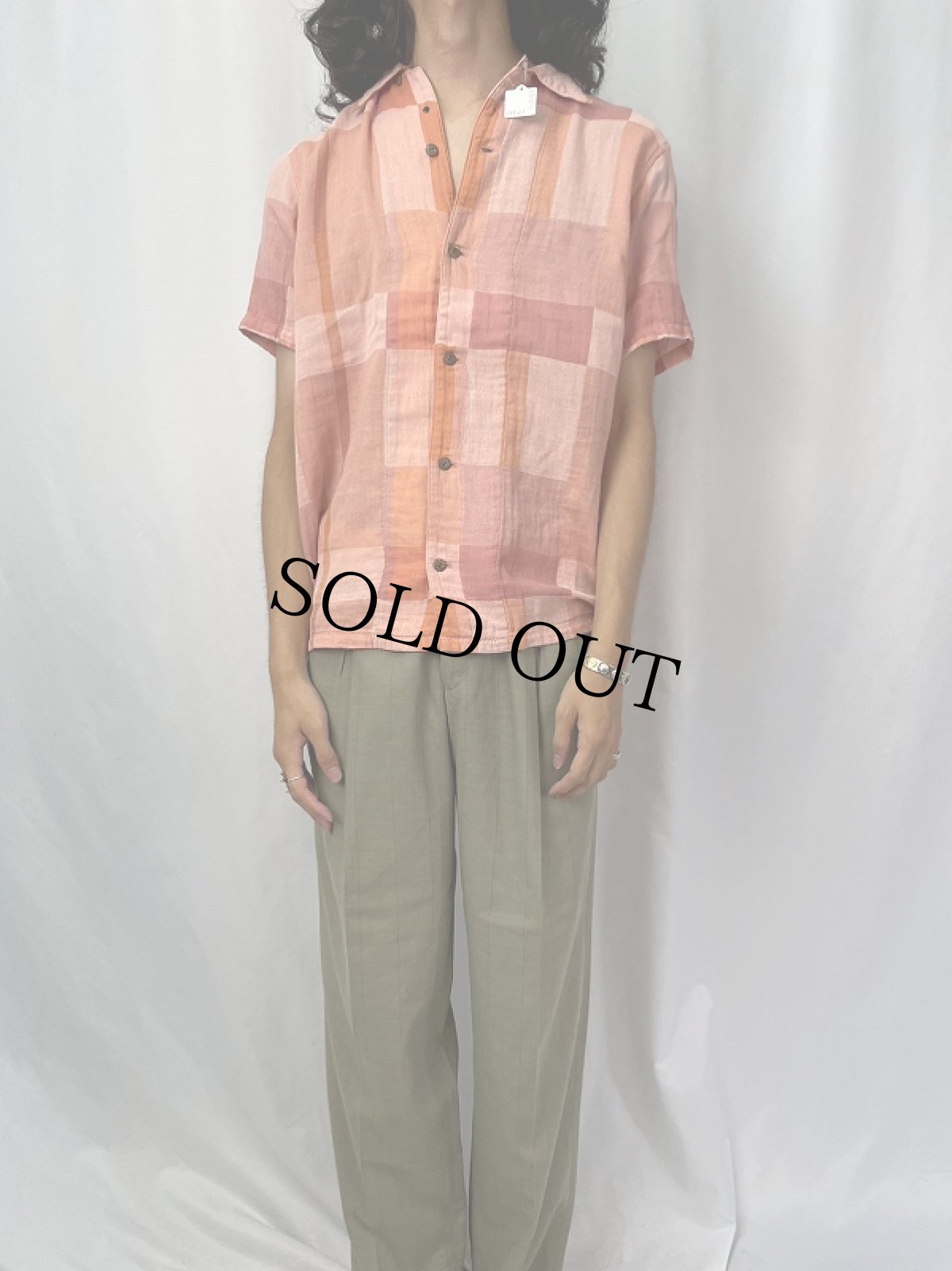 画像3: KAPITAL コットンガーゼ オープンカラーシャツ M (3)