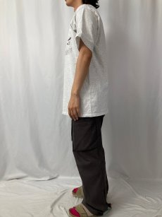 画像4: 90's SNOOPY USA製 "JAMMIN" キャラクタープリントTシャツ XL (4)