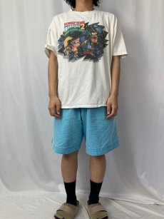 画像2: 90's Nintendo DONKEY KONG COUNTRY 2 ビデオゲームプリントTシャツ XL (2)