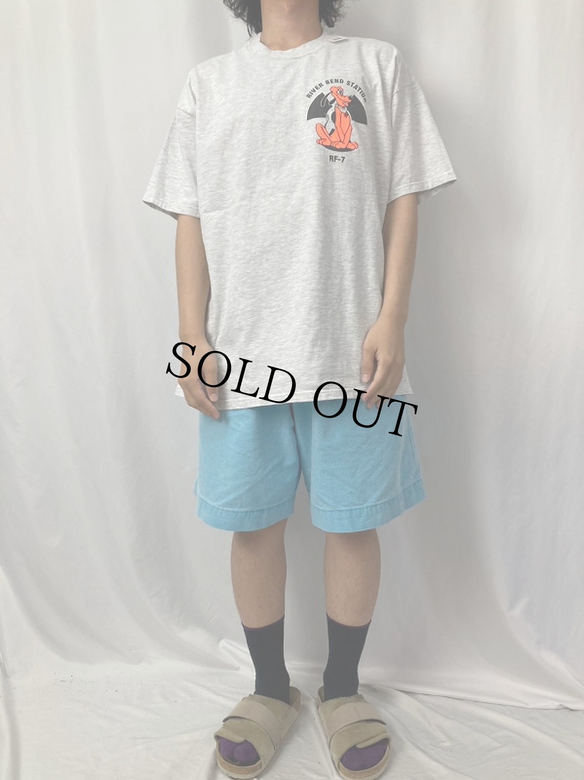 画像3: 90's NUCLEAR WEAR USA製 "PLUTONIUM" パロディプリントTシャツ XL (3)