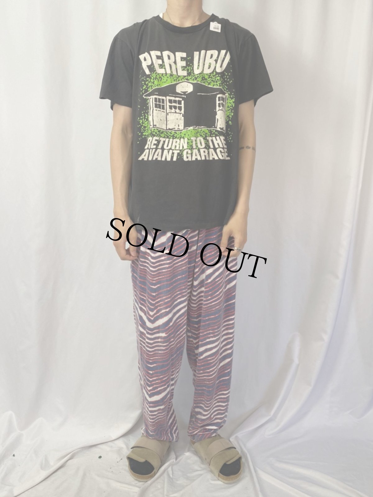 画像2: 90's PERE UBU USA製 "RETURN TO THE AVANT GARAGE" ポストパンクバンドTシャツ XL (2)