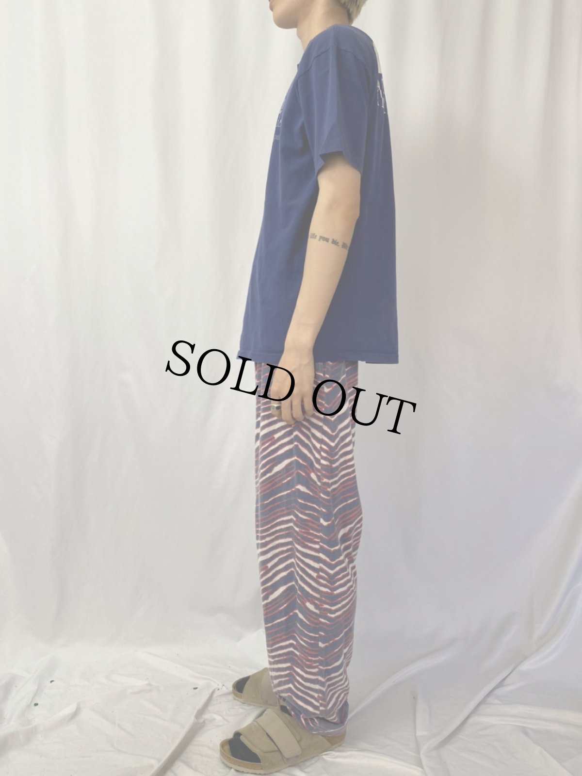 画像3: 90's "FLAT DUO JETS, R.E.M, PYLON..." アーティストイラストプリントTシャツ XL (3)