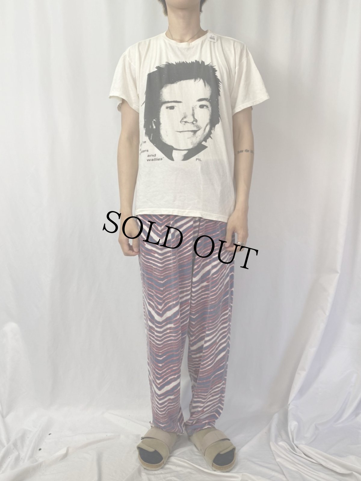 画像2: 80〜90's Public Image Limited ロックバンドTシャツ (2)