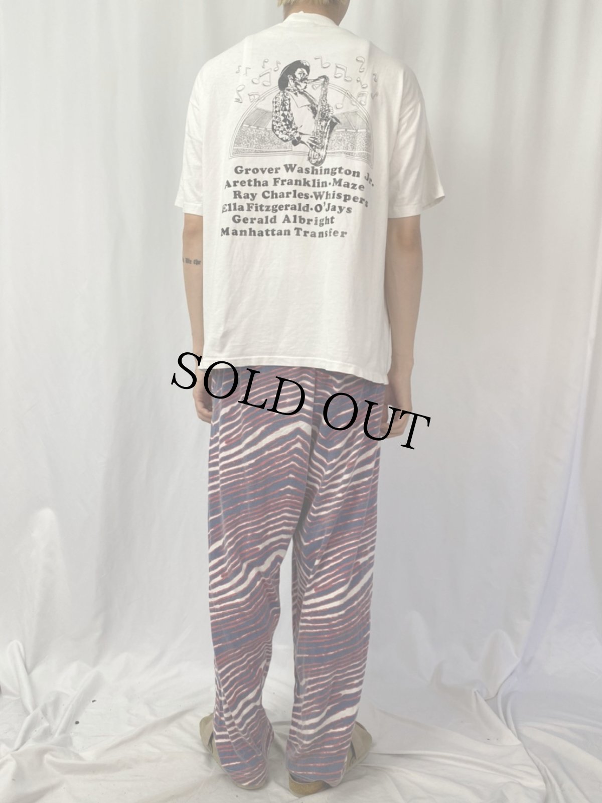 画像4: 90's HAMPTON Jazz Fest 25th ジャズフェスティバルTシャツ XL (4)