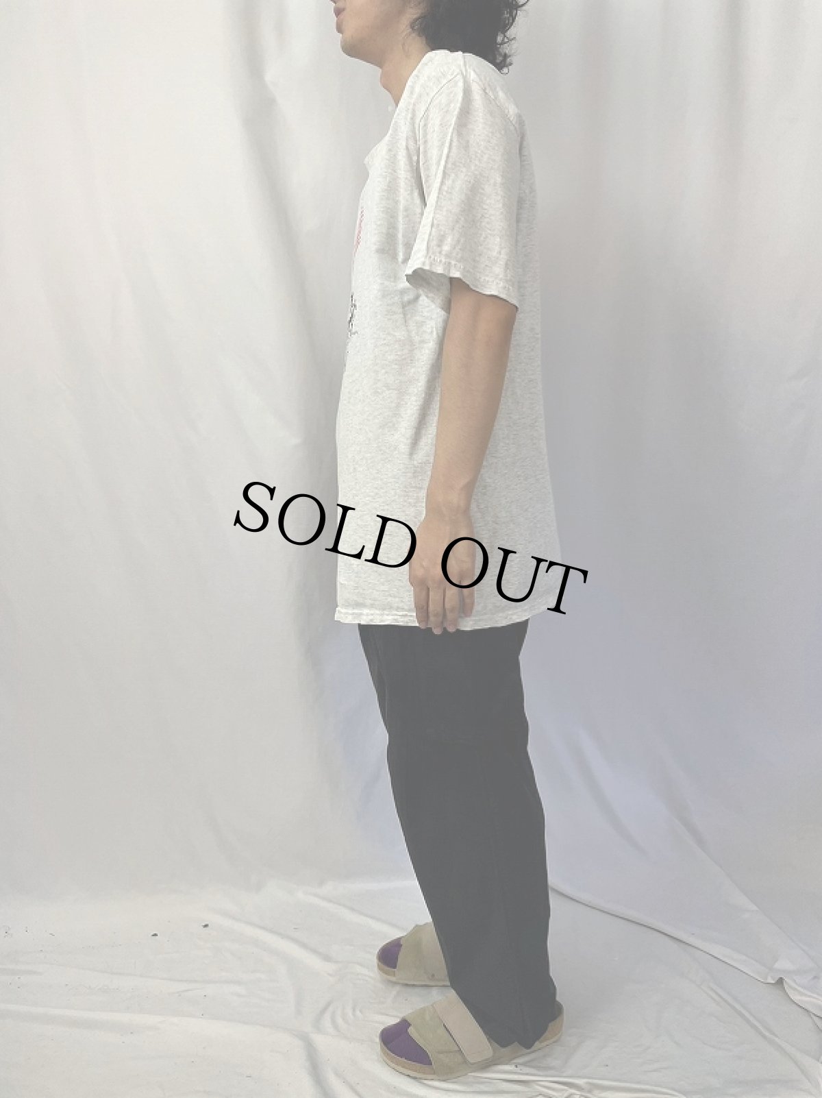 画像3: "got milk?" 星条旗×牛 イラストプリントTシャツ L (3)