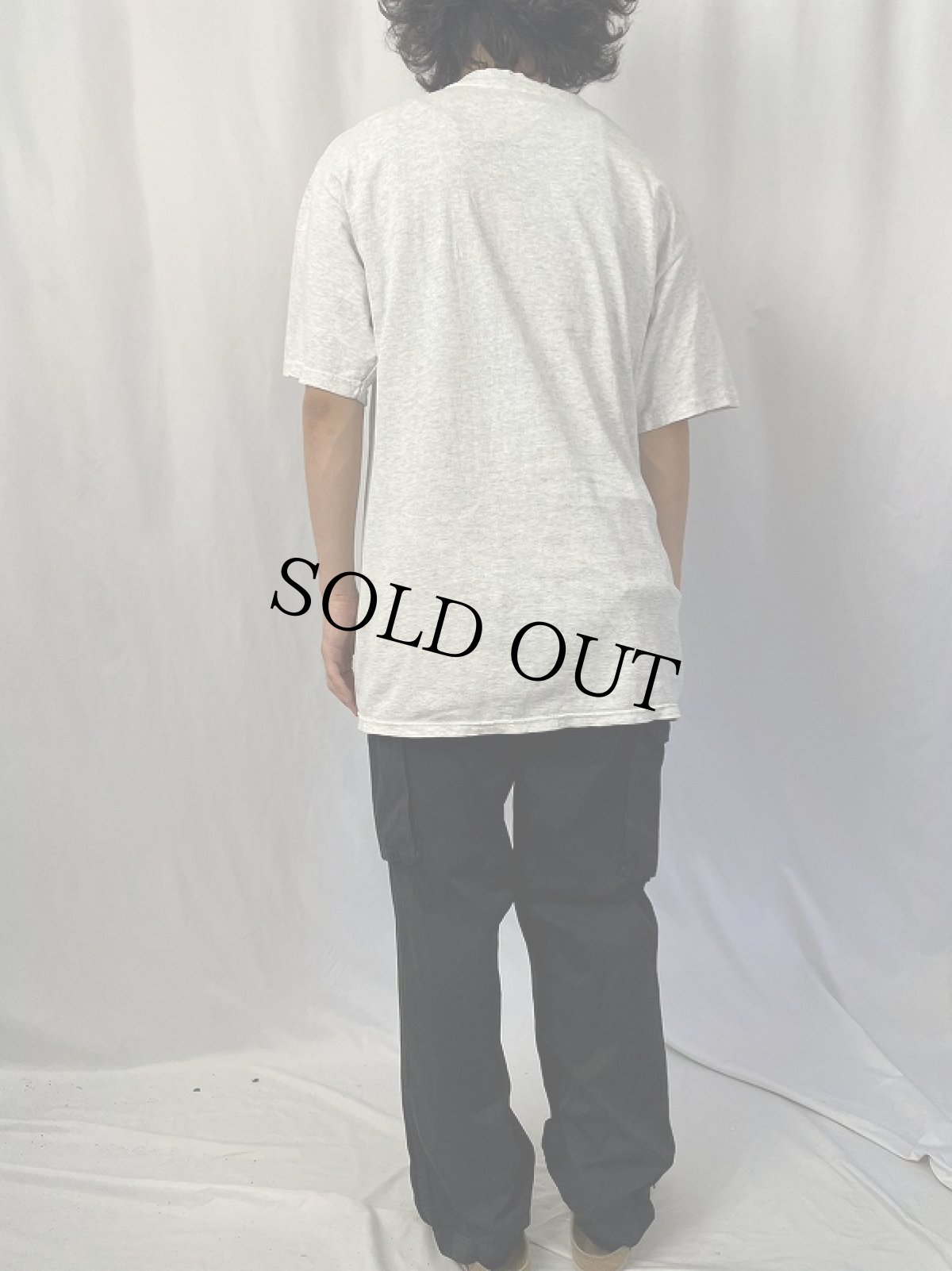 画像4: "got milk?" 星条旗×牛 イラストプリントTシャツ L (4)