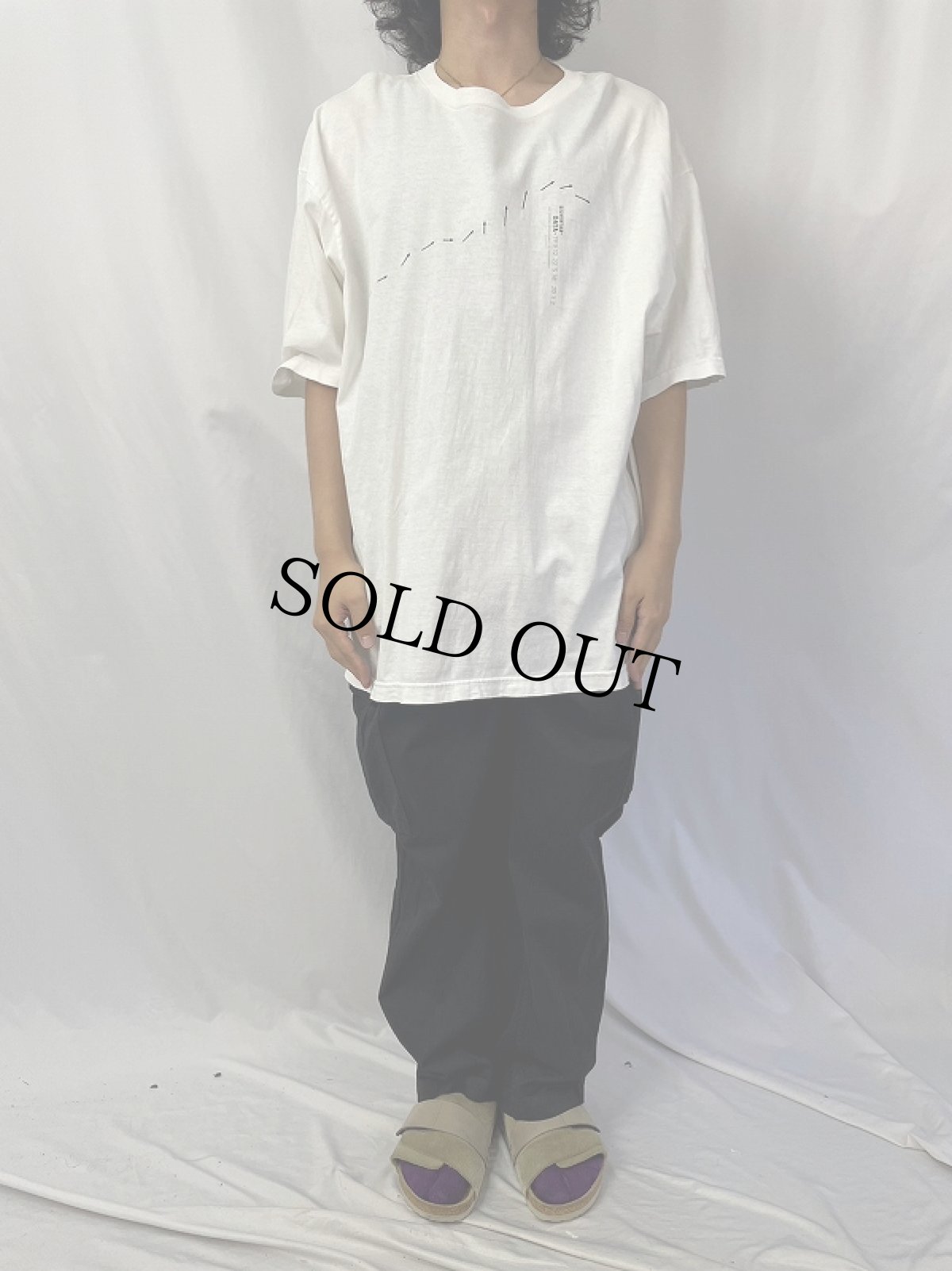 画像2: Levi's SILVERTAB USA製 イラストプリントTシャツ XXL (2)