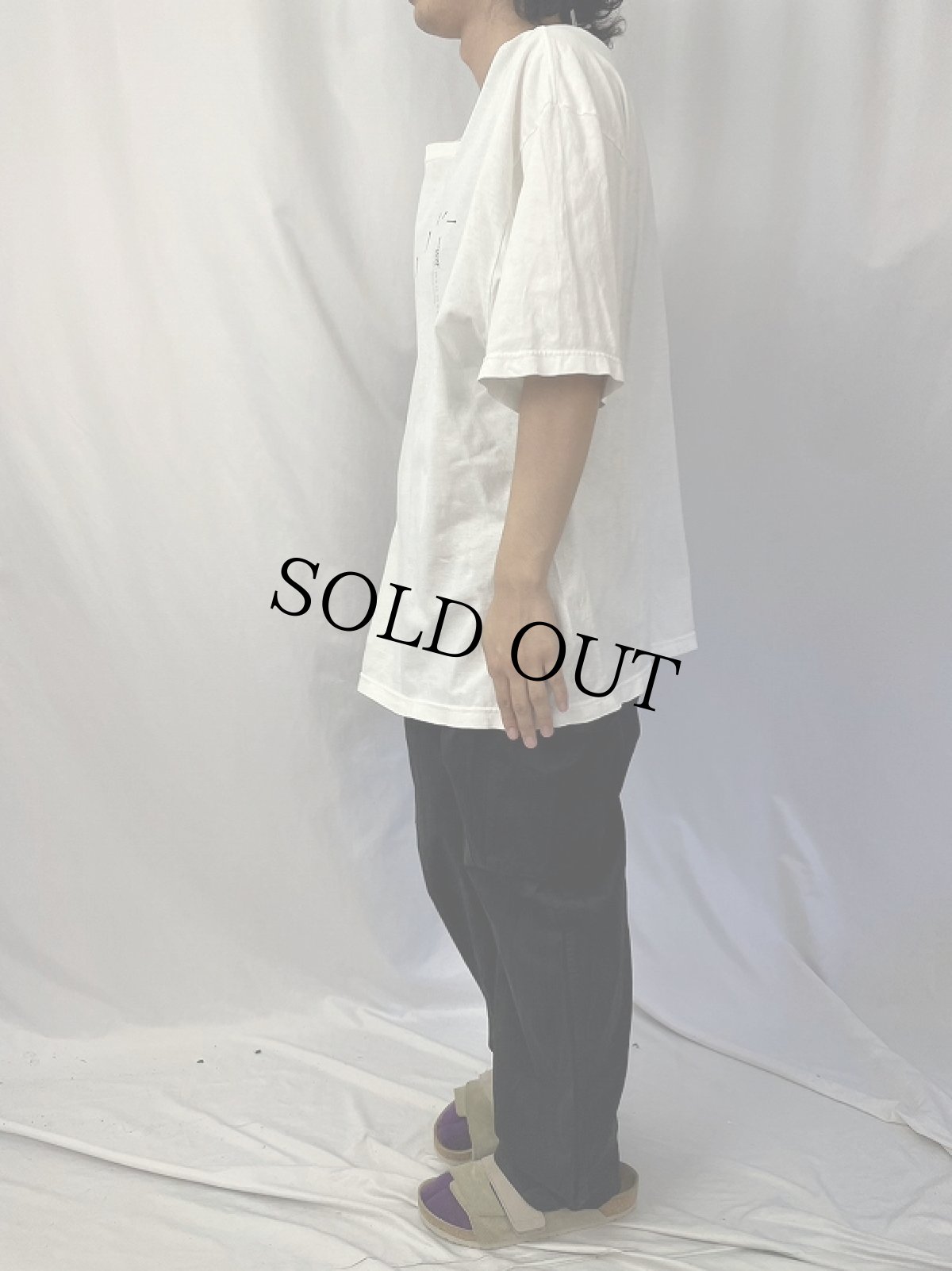 画像3: Levi's SILVERTAB USA製 イラストプリントTシャツ XXL (3)